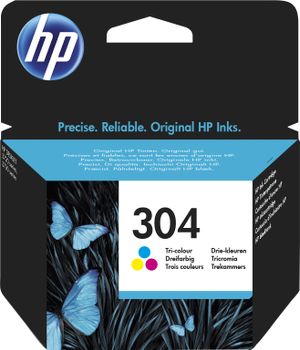 HP 304 Tri-color Ink Cartridge (N9K05AE#UUS)
