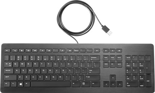 HP HPI USB Premium Keyboard Swiss Factory Sealed (Z9N40AA#UUZ)