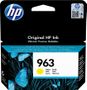 HP 963 - 10.7 ml - yellow - original - ink cartridge - for Officejet 9012, Officejet Pro 90XX (3JA25AE#301)