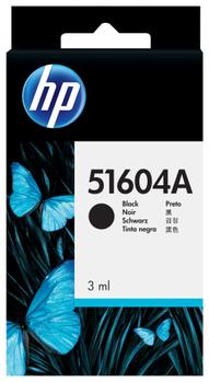 HP svart bläckpatron för vanligt papper (51604A)