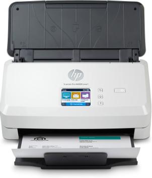 HP Scanjet Pro N4000 snw1 Sheet-feed - dokumentskanner - stasjonær - USB 3.0, LAN, Wi-Fi(n) (6FW08A#B19)