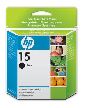 HP Bläck Svart NO.15 25ml - OfficeJet 5110/ DeskJet 840C/ 940/ V40 (C6615DE)