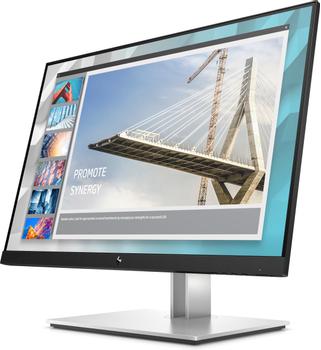 HP E24i G4 - E-Series - LED monitor - 24" - 1920 x 1200 WUXGA @ 60 Hz - IPS - 250 cd/m² - 1000:1 - 5 ms - HDMI, VGA, DisplayPort - black (9VJ40AA#ABB)