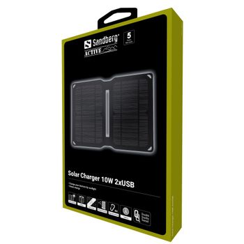 Sandberg Active Solar Charger 10W 2xUSB (420-69)