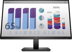 HP P P24q G4 - P-Series - LED monitor - 23.8" - 2560 x 1440 QHD @ 60 Hz - IPS - 250 cd/m² - 1000:1 - 5 ms - HDMI, VGA - black - for HP 250 G9, Elite 800 G9, EliteBook 745 G5, 830 G6, Pro 260 G9, 290 G9, 