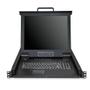 STARTECH 8PORT RACKMOUNT KVM CONSOLE 17IN LCD MOUNT PARTS/ CBLS INCL CPNT (RKCONS1708K)