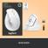 LOGITECH Lift Right Vertical - White - Ergonomisk mus - Optisk - 6 knapper - Hvid (910-006475)
