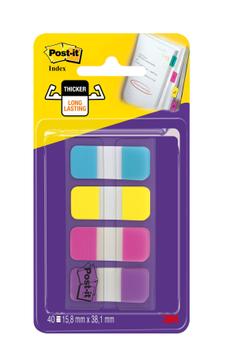 POST-IT Index POST-IT 676 liten strong b/g/r/l (676AYPV)