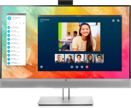 HP EliteDisplay E273m - LED monitor - 27inch - pop-up webcam (1FH51AT#ABB)