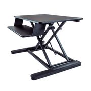 StarTech SIT STAND DESK CONVERTER - 35IN LARGE WORK SURFACE - ADJUSTABLE ACCS
