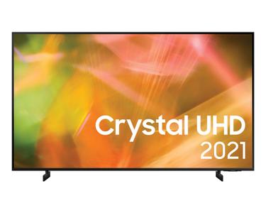 SAMSUNG 75" 4K Crystal Color TV UE75AU8005 + Soundbar + väggfäste Inkl. Soundbar HW-A660/ XE och Slim fit väggfäste WMN-A50EB/ XC (UE75AU8005KXXC-SBF)