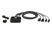 ATEN KVM Switch 2-Port USB HDMI Full HD