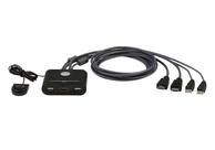 ATEN KVM Switch 2-Port USB HDMI Full HD (CS22HF-AT)