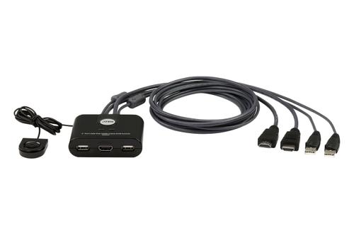 ATEN KVM Switch 2-Port USB HDMI Full HD (CS22HF-AT)