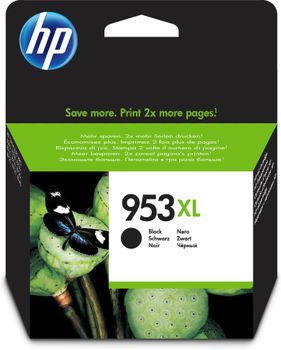 HP 953XL - 42.5 ml - High Yield - black - original - blister - ink cartridge - for Officejet Pro 77XX, 82XX, 87XX (L0S70AE#301)