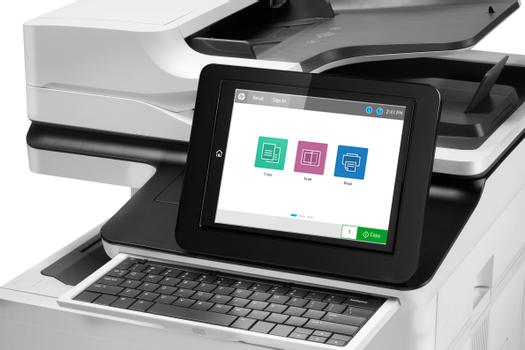 HP LaserJet Enterprise Flow MFP M631h - multifunksjonsskriver - S/H (J8J64A#B19)