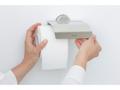 BRABANTIA Toalettrullholder BRABANTIA Børstet Stål