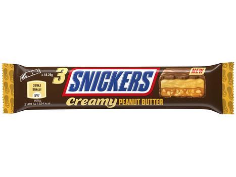 SNICKERS Sjokolade SNICKERS Creamy peanutbutter (414912*32)