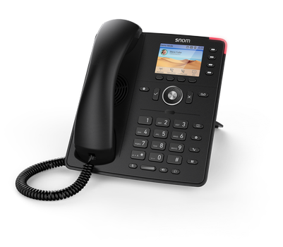 SNOM D713 VOIP Telefon (SIP), Gigabit, Schwarz (4582)