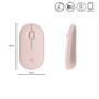 LOGITECH Pebble M350 Wireless Mouse - ROSE - EMEA (910-005717)