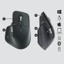 LOGITECH MX Master 3 Advanced Wireless Mouse - GRAPHITE - 2.4GHZ BT - EMEA (910-005694)