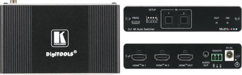 KRAMER VS-211X 4K60 4:4:4 2x1 HDMI Switcher (20-80549090)