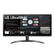 LG LG 29WP500-B - LED monitor - 29" - 2560 x 1080 UWFHD @ 75 Hz - IPS - 250 cd/m² - 1000:1 - HDR10 - 5 ms - 2xHDMI