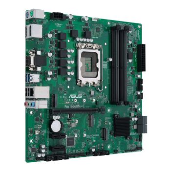 ASUS PRO B660M-C-CSM LGA 1700 4DDR5 MICRO ATX USB 3.2 GEN 1 CPNT (90MB1BW0-M0EAYC)