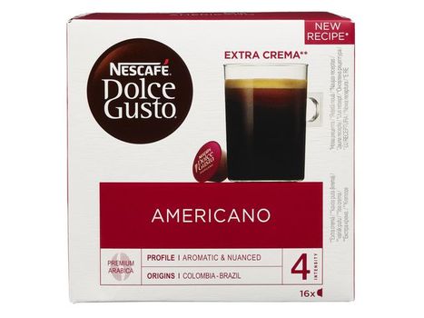 Dolce Gusto Nescafé Americano Start dagen med en stor kopp Americano kaffe fra din kapselmaskin. (12461555)