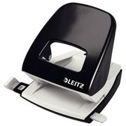 LEITZ 5008 2 Hole Punch Metal 30 Sheet Black 50080095