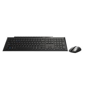 RAPOO Keyboard/ Mice Set 8210M Wireless Multi-Mode Black (13576)