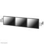 Neomounts by Newstar FPMA-WTB100 Toolbar Wall Mount for 3xFlatscreens 10-24inch width: 130cm VESA 75x75/100x100mm max 30kg silver