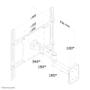 Neomounts by Newstar LCD/TFT WALL MOUNT 3 MOVEMENTS - LENGTH 14 CM (FPMA-W960)