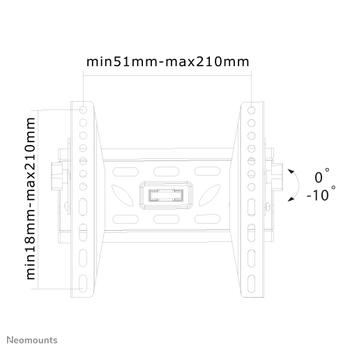 Neomounts by Newstar TV/ Monitor Wall Mount  (LED-W220)