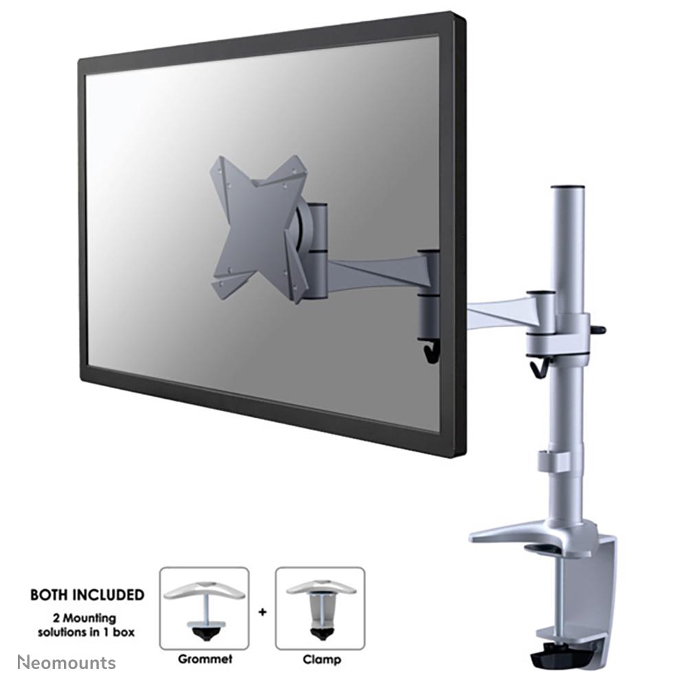 Neomounts by Newstar - FPMA-D1330 - monteringssett - full-motion - for LCD-skjerm - sølv