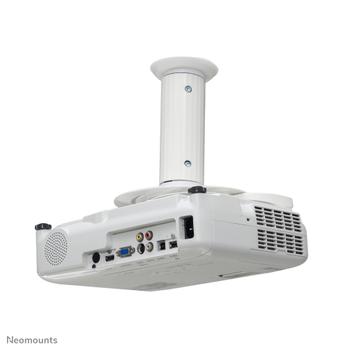 Neomounts by Newstar NEOMOUNTS Projector Ceiling Mount height 8-15cm white (BEAMER-C80WHITE)