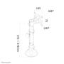 Neomounts by Newstar Flatscreen Desk Mount 10-30i Bla (FPMA-D025BLACK)