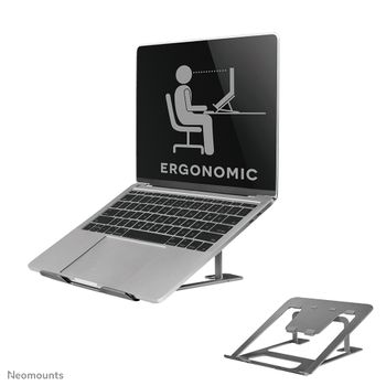 Neomounts by Newstar foldable laptop stand (NSLS085GREY)