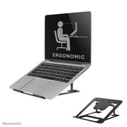 Neomounts by Newstar NSLS085 Notebook Desk Stand ergonomic BLACK (NSLS085BLACK)