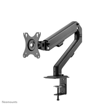 Neomounts by Newstar NEOMOUNTS Monitor DeskMount Gasspring up to 27inch 7kg Grommet/ Clamp Full motion VESA75/ 100 black Mount (FPMA-D650BLACK)