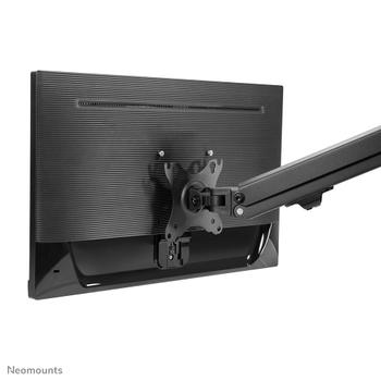Neomounts by Newstar NEOMOUNTS Monitor DeskMount Gasspring up to 27inch 7kg Grommet/ Clamp Full motion VESA75/ 100 black Mount (FPMA-D650BLACK)