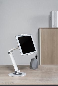 Neomounts by Newstar Universal tablet stand for 4.7-12.9inch tablets white (DS15-550WH1)