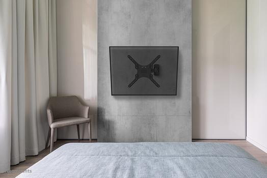 Neomounts by Newstar WL40-540BL14 Wallmount Full motion 2 pivots 32-55inch Max 35kg VESA max 400x400 Distance to wall 4.6-30.8cm Bl (WL40-540BL14)