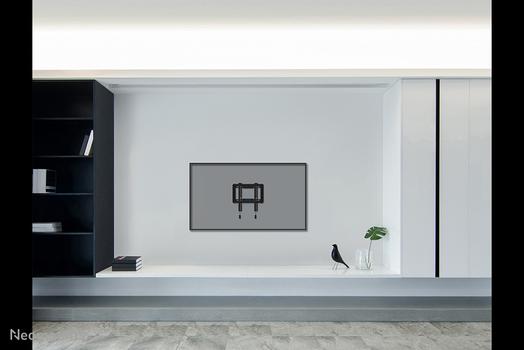 Neomounts by Newstar WL30-550BL12 Fixed Wallmount 24-55inch Max 45kg VESA max 200x200 Distance to wall 2.3cm Black (WL30-550BL12)