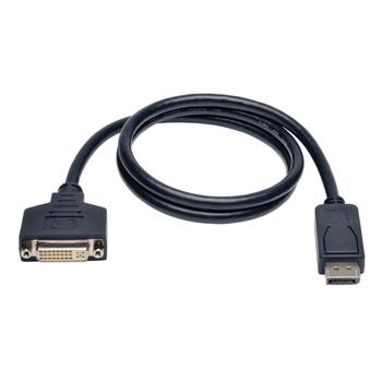 TRIPP LITE TRIPPLITE DisplayPort to DVI Cable Adapter Converter for DP-M to DVI-I-F 3ft. 0.91m (P134-003)