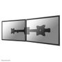 Neomounts by Newstar FPMA-CB100BLACK Dual Monitor Adapter 10-27inch Twin Screen Mounting Rail 18kg VESA 75x75/100x100mm black
