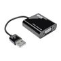 TRIPP LITE TRIPPLITE USB 2.0 to VGA Dual/Multi-Monitor External Video Graphics Card Adapter with Built-In USB Cable 128 MB SDRAM 1080p