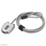 Neomounts by Newstar 2 meter VGA security cable lock All-in-one solution for use on the VGA-Port