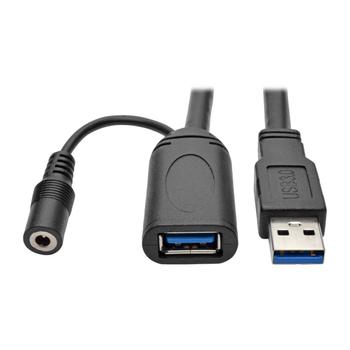 TRIPP LITE TRIPPLITE USB 3.0 SuperSpeed Active Extension Repeater Cable USB-A M/F 20M 65.61ft. (U330-20M)