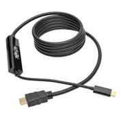 TRIPP LITE e USB C to HDMI Adapter Cable Converter UHD Ultra High Definition 4K x 2K @ 30Hz M/M USB Type C, USB-C, USB Type-C 6ft 6' - External video adapter - USB-C 3.1 - HDMI - black